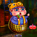 Palani Games Pig Hat Man Escape Game 